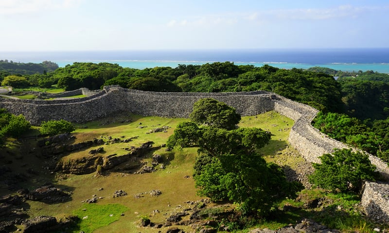 Glimpse the 13th century Sanzan Period at the UNESCO-listed Nakijin Castle ruins.