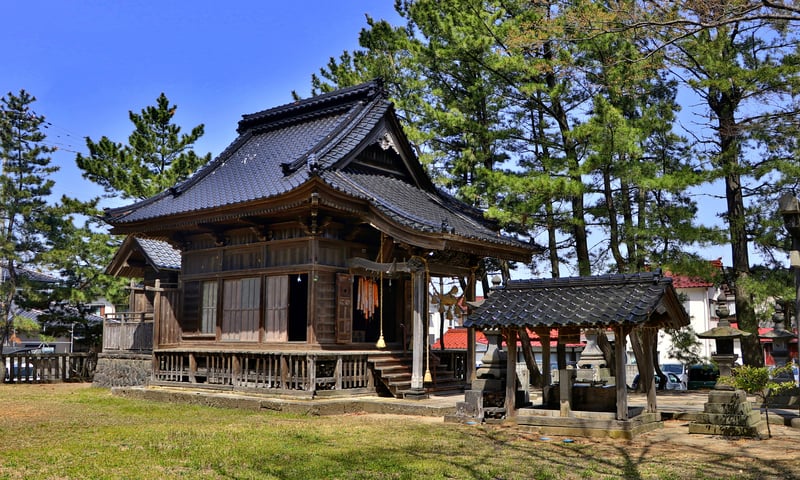 Sakata is a city on the northwest coast of Japan’s Honshu Island.