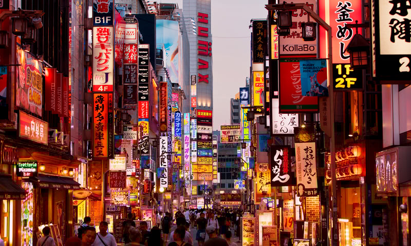 Start your adventure in Tokyo, Japan.
