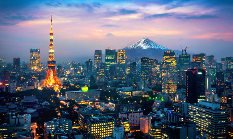 Enjoy a final night in Tokyo, Japan, before returning home.