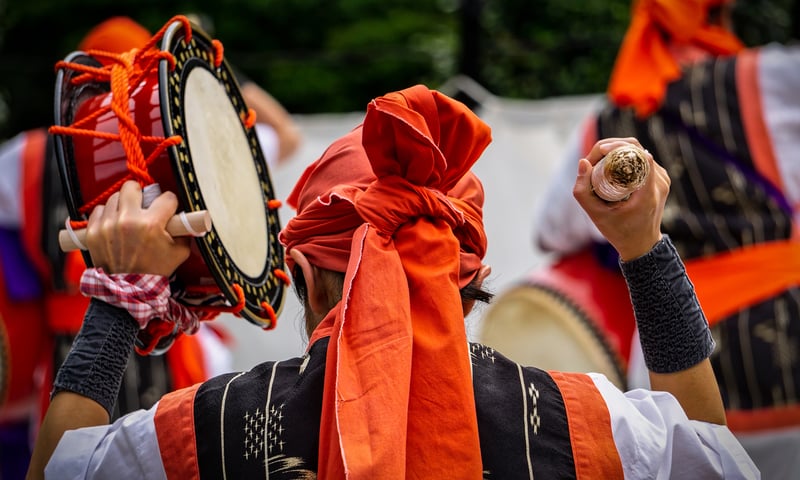 See an Eisa dance performance, with energetic drumming that honours the spirits of ancestors.