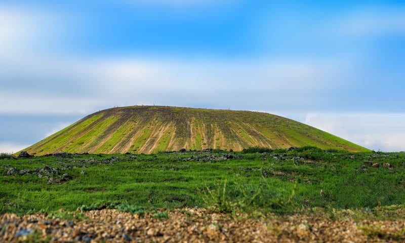 Admire the rolling grasslands of Ulanqab, Inner Mongolia and stay in a yurt.