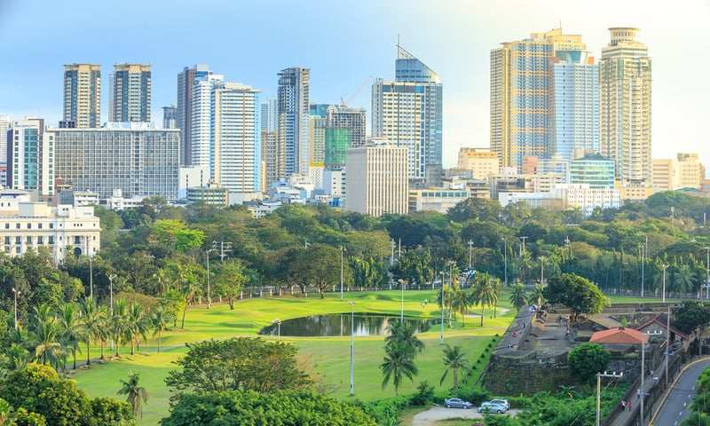 Disembark in Manila, ready for your onward flight home.