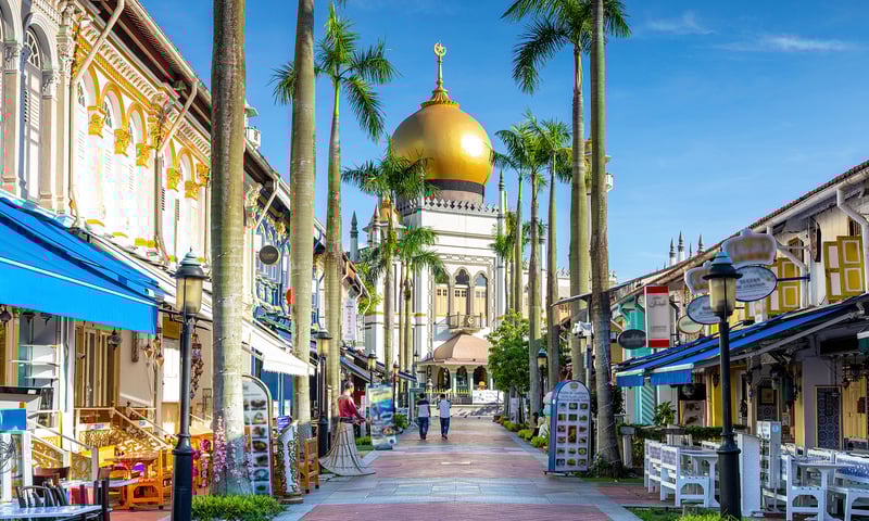 While in Singapore, discover Little India, Chinatown and hawker street food traditions.