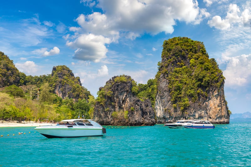 Embark on a snorkelling tour of Hong Island, Thailand.