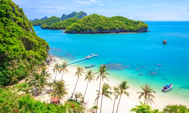 Immerse yourself in the natural beauty of Koh Samui, Thailand.