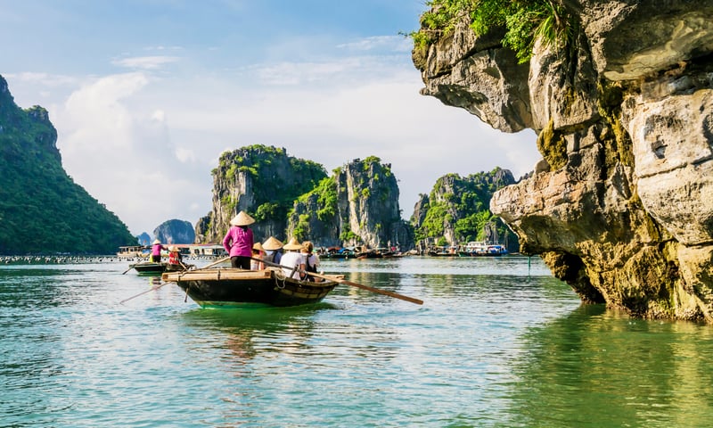 Ha Long Bay, Vietnam.