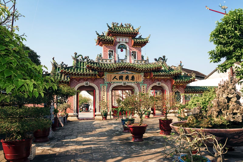 Visit Phuc Kien Assembly Hall during a walking tour of Hoi An.