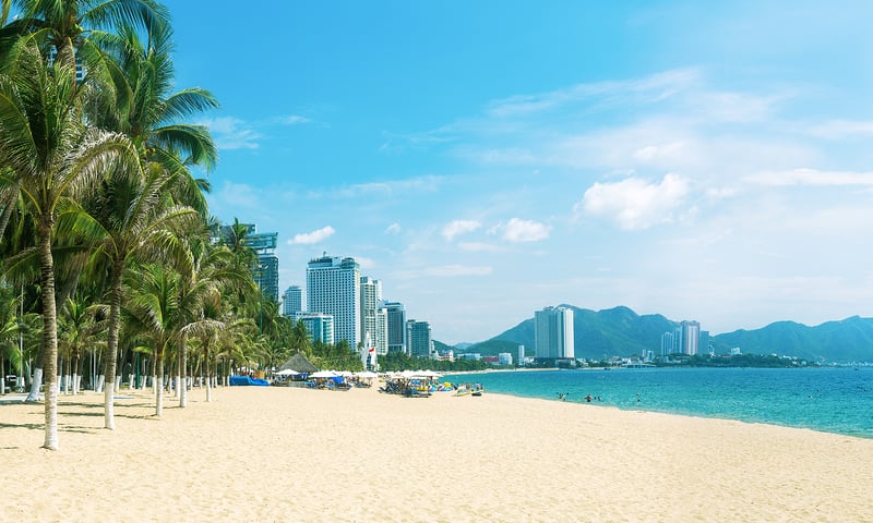 Soak in the festive fun at sea on Christmas Day while cruising towards the beaches of Nha Trang.