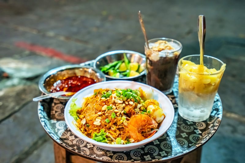 Try the elegant cuisine of Vietnam while touring the country (not included).