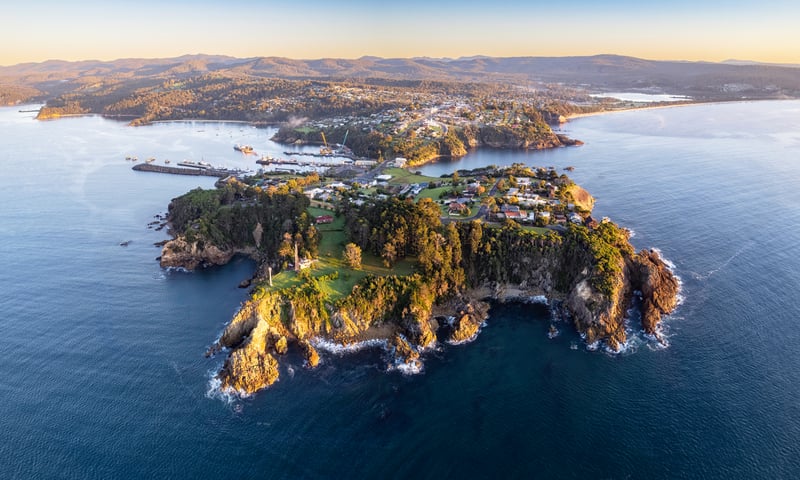 Eden's charming coastal town has a rich maritime history.