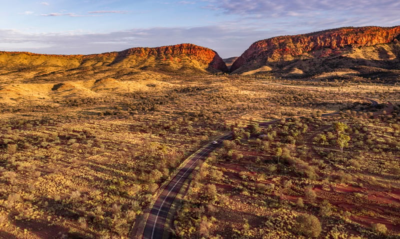 Journey through the magnificent West MacDonnell Ranges, Northern Territory, Australia.