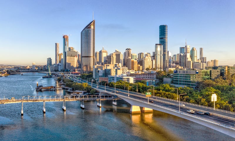 Enjoy a night at leisure in Brisbane, Queensland.