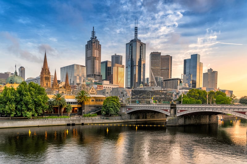 Disembark ready to explore Melbourne's multicultural metropolis.