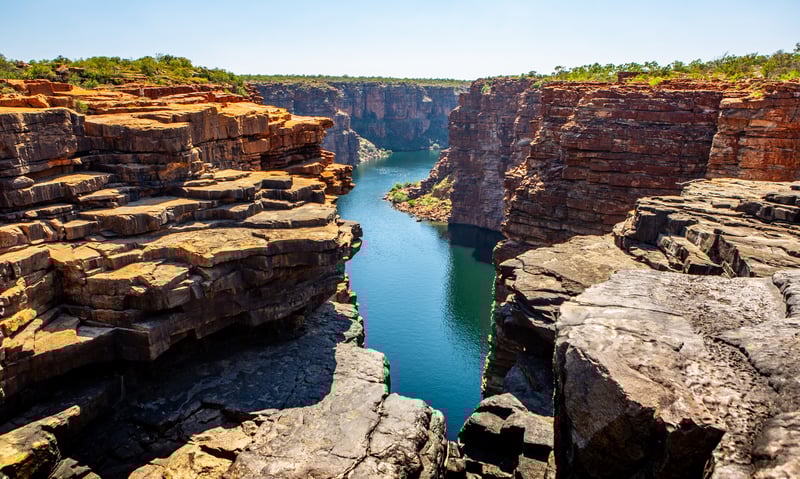 Explore the stunning King George Falls.