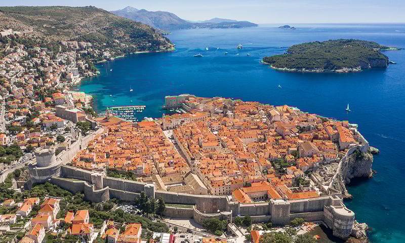 Explore the impressive walls of Dubrovnik at your own pace while in port.