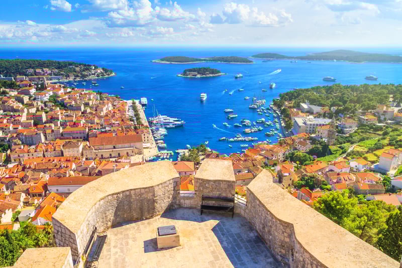 Experience the glamour of Hvar, Croatia (Itinerary 1).