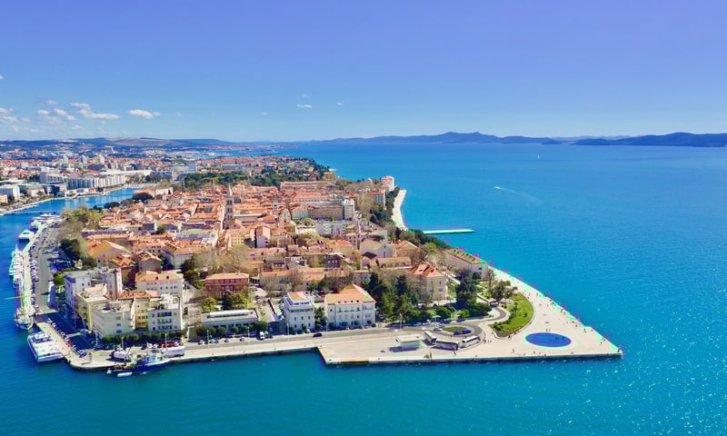 Zadar in Croatia, is a city of exceptional history.