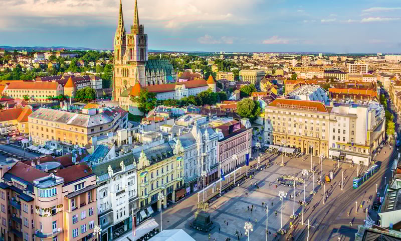 Enjoy a walking tour of Zagreb’s Upper and Lower Town districts.