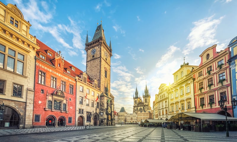 Enjoy a tour of the ‘City of a Hundred Spires’—Prague, Czech Republic.