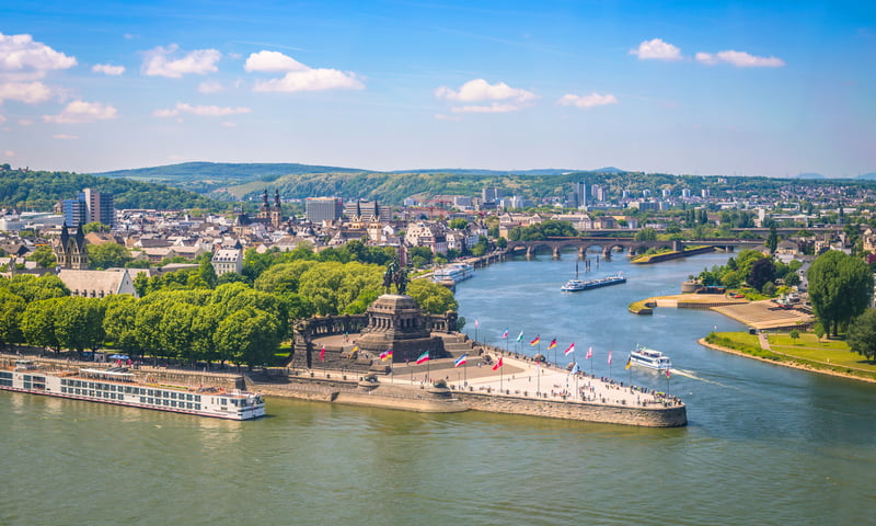 Enjoy a morning at leisure in Koblenz, Germany.