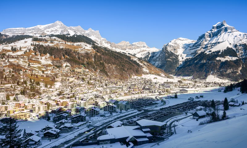 Engelberg is a a charming alpine village.