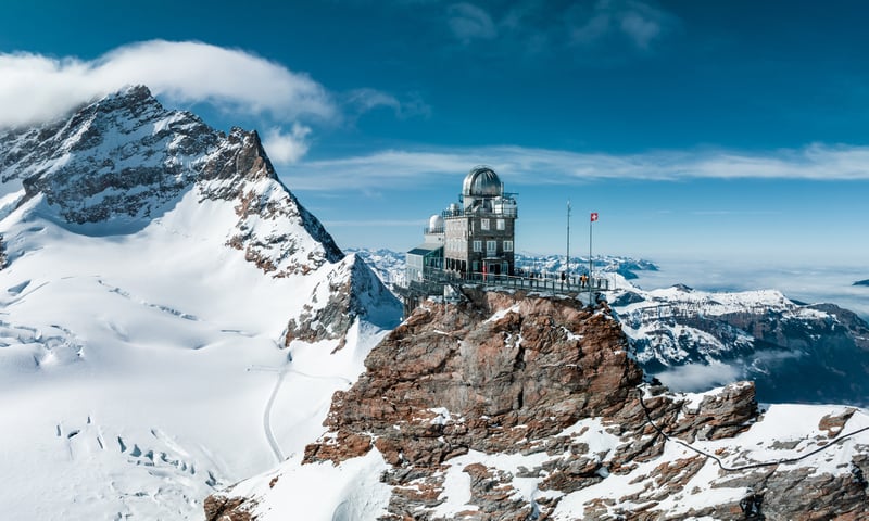 Marvel at the amazing views of Sphinx Observatory at the Jungfraujoch (optional activity).