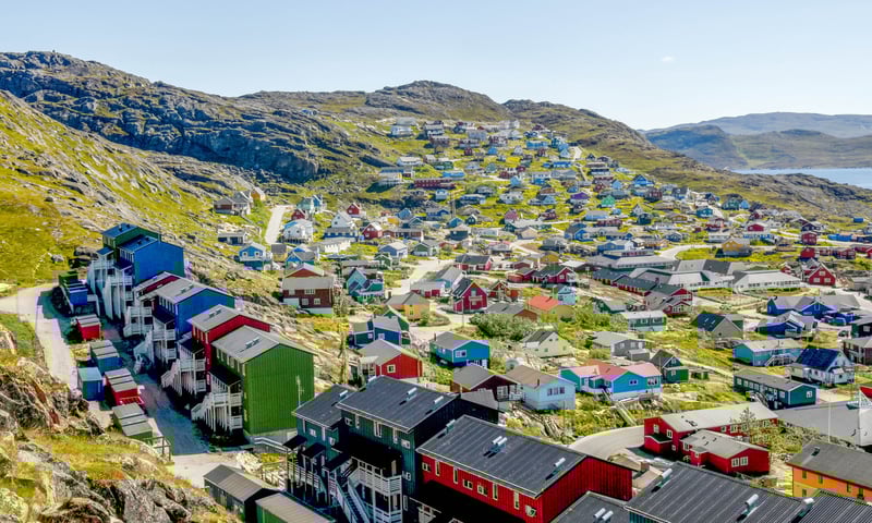 Qaqortoq is the largest city in South Greenland.