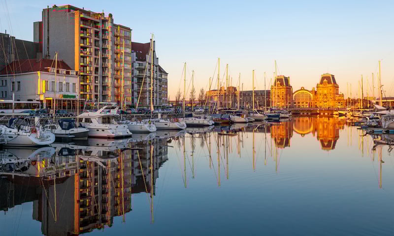 Oostende is a bustling coastal city in the province of West Flanders, Belgium.