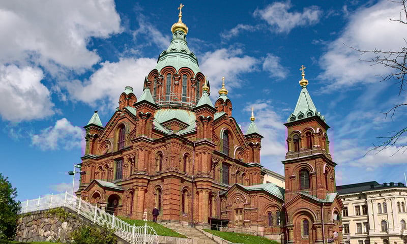 Seek out Helsinki's onion-domed Uspenski Cathedral and more.