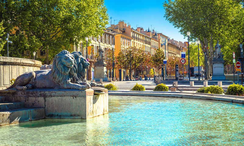 Explore the charm of Aix en Provence, France.