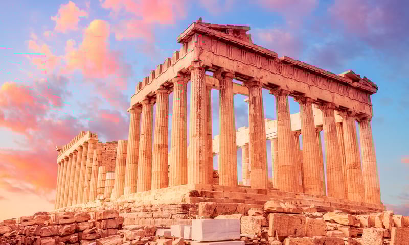 Your adventure begins with three days to explore Athens, Greece.
