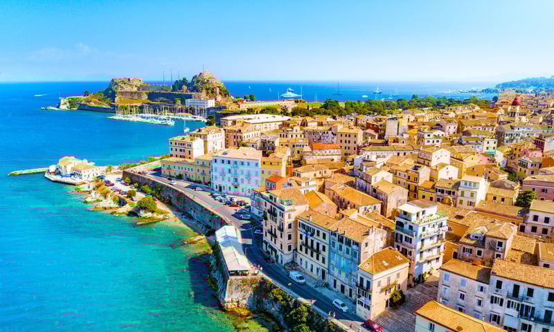 Discover the city of Corfu, one of the ancient jewels of Greece, Island of Corfu.