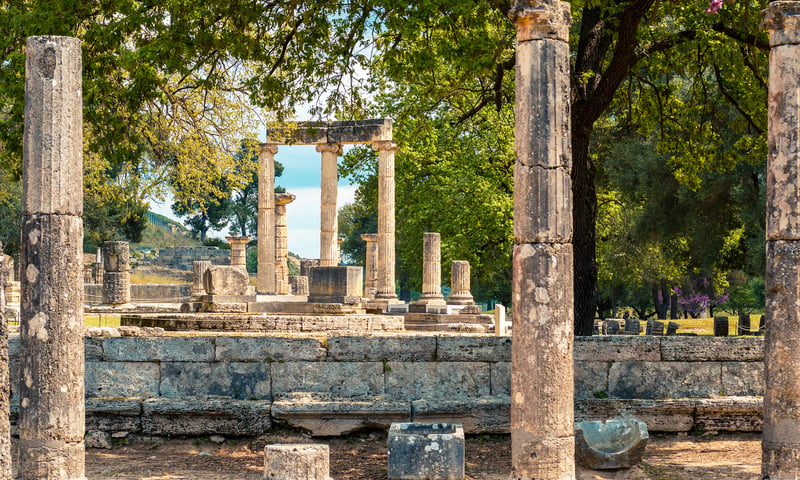See the site of the original Olympic Games at Olympia, Greece (fees apply).