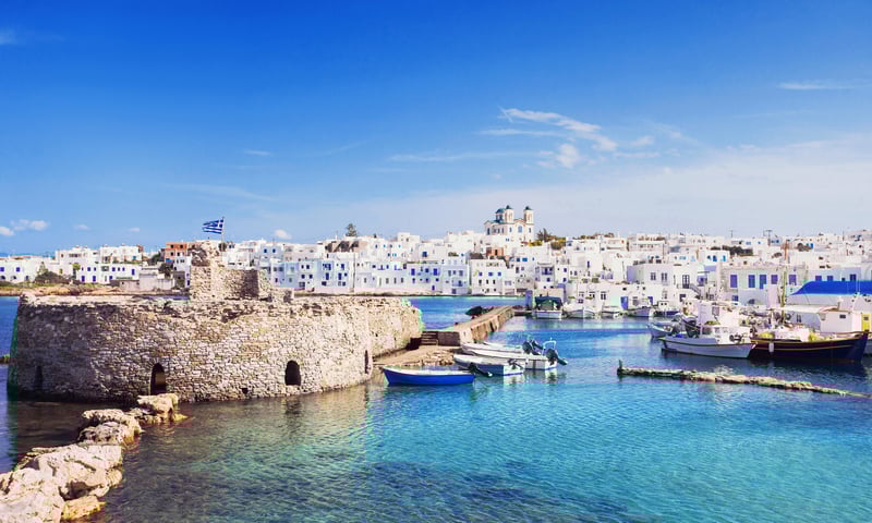 Unwind in Paros, Greece.