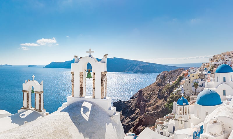 Greece's Santorini is a travel destination on every  bucket list.
