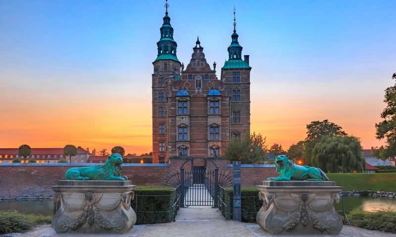 Rosenborg Castle is a renaissance castle built in 1606 in Copenhagen, Denmark.