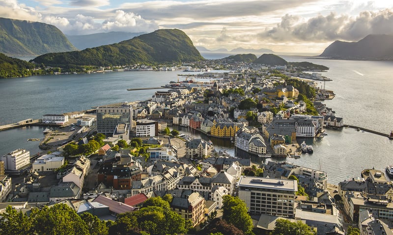 Alesund, Norway.