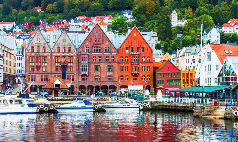 Stroll through Bergen's UNESCO-listed Bryggen Waterfront in your leisure time, Itinerary 2.