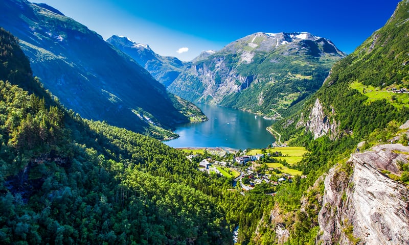 Cruise the beautiful, UNESCO-listed Geirangerfjord.