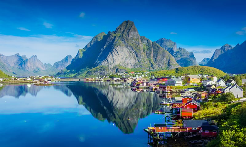 Reine, Norway, is considered one of the world's most beautiful places.