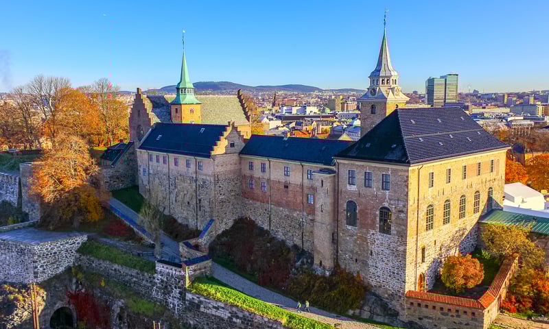 Akershus Castle Fortress, Oslo, Norway.