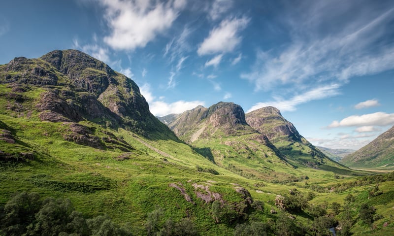 Glencoe is a village in western Scotland.