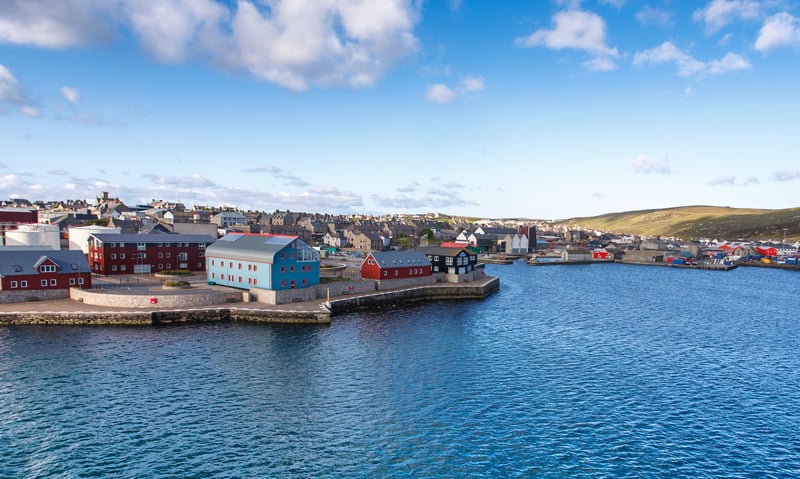 Visit Lerwick in the Shetland Islands, Scotland, the UK's most northern city.
