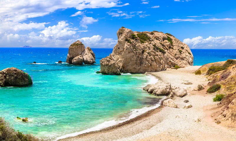 Visit the most famous landmark in Cyprus, “Aphrodite’s Rock” (itinerary 2).