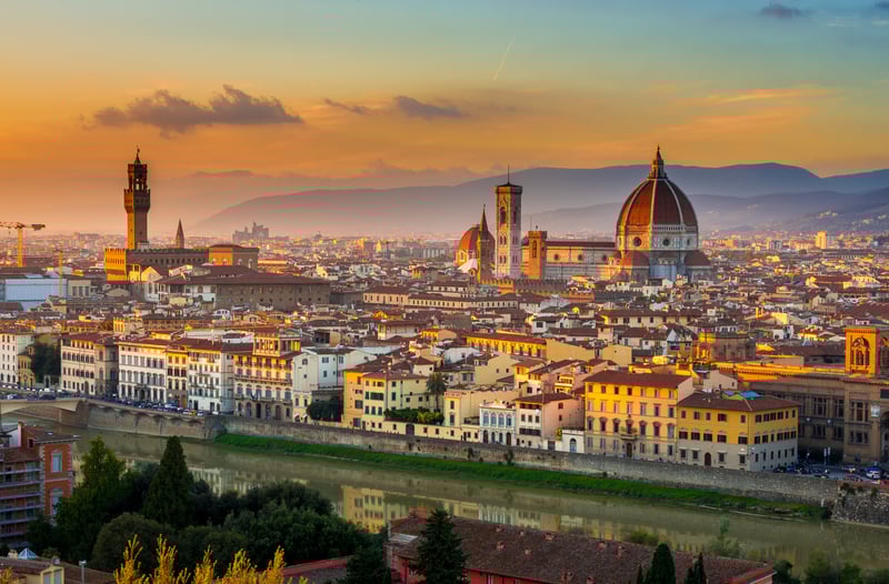 Enjoy a guided tour of the incredible city of Florence, Italy.