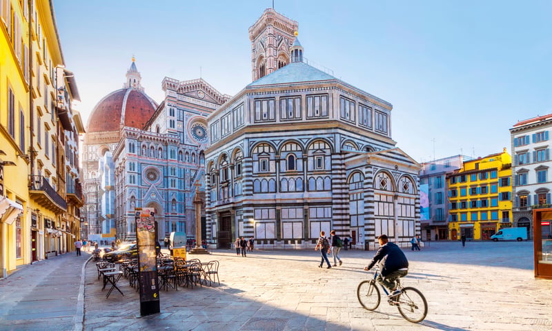 You'll enjoy a guided tour of Renaissance treasure, Florence, Italy.