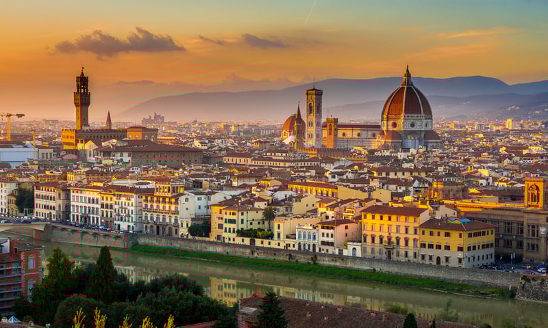 Dock in La Spezia, your gateway to Florence's architectural treasures (optional shore excursion).