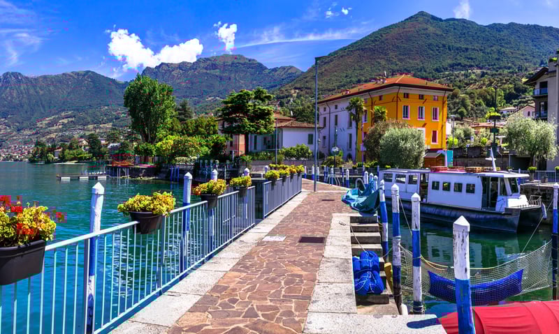 Explore Lake Iseo, Italy.