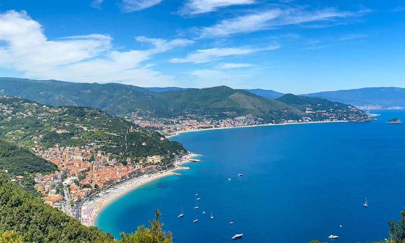 Sail north along the Italian coastline to Savona, Italy.